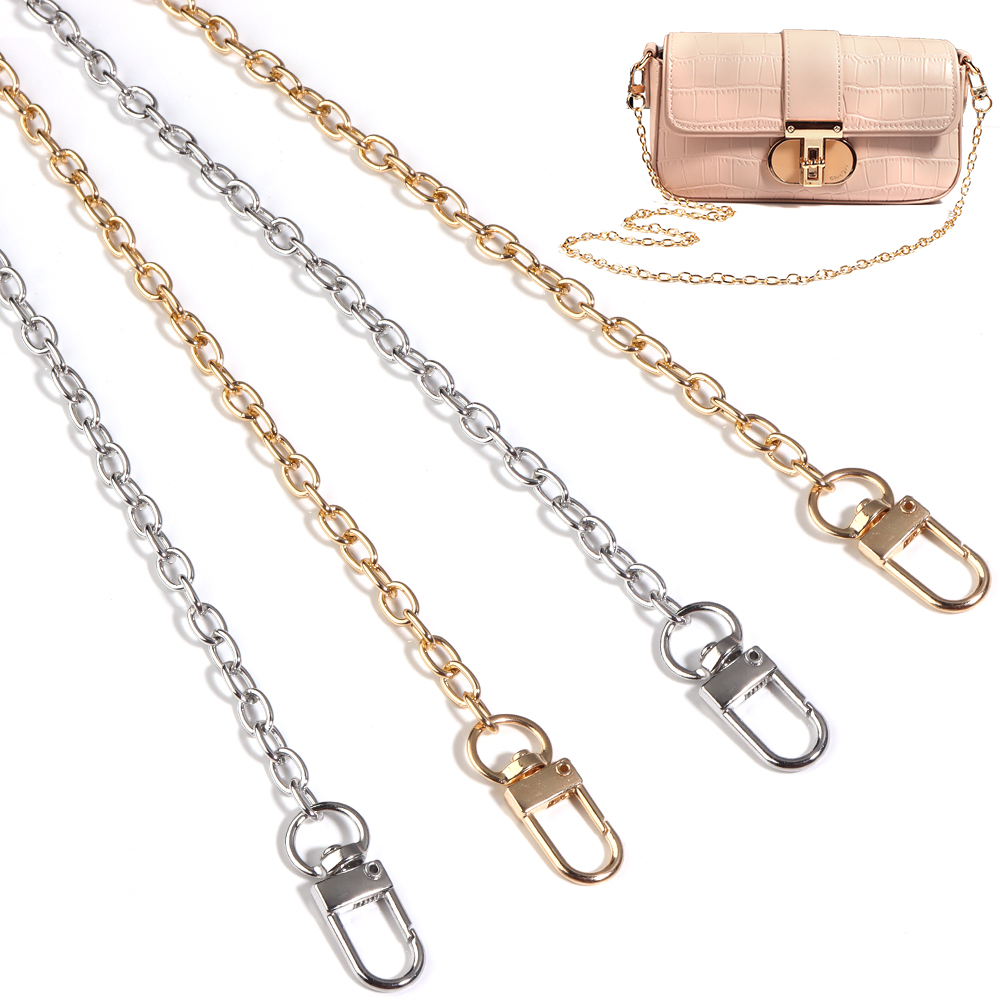 Women Bags Handmade - 20/40/80/120cm Metal Aluminum Bag Chain Shoulder