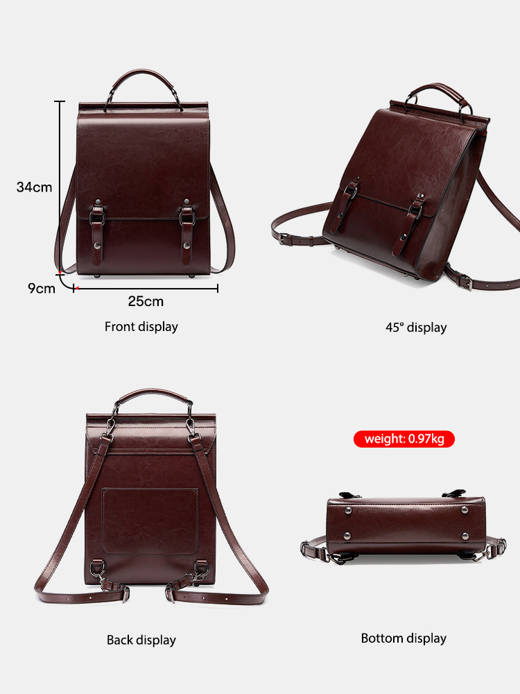 Zency Female Fashion Backpack  - Women Bags Office 评论和价格