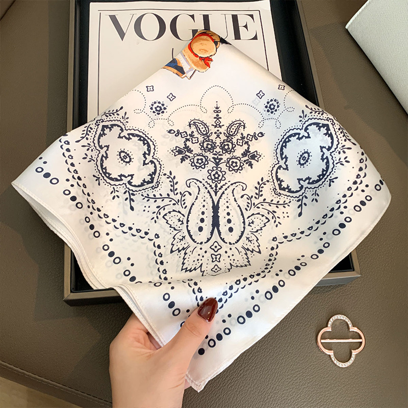 100% Mulberry Silk Scarf for W - Women Bags Office 评论和价格
