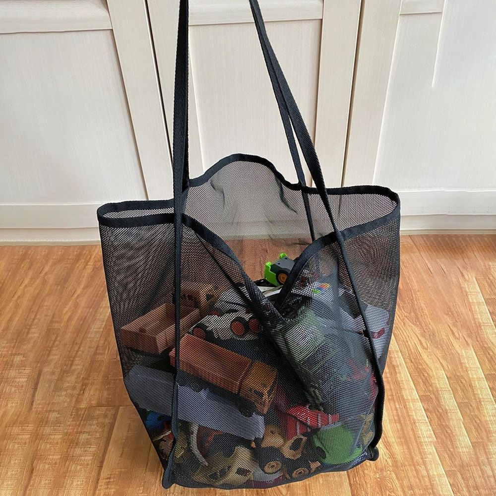 Mesh Beach Bag Lightweight, Br - Women Bags Casual 评论和价格