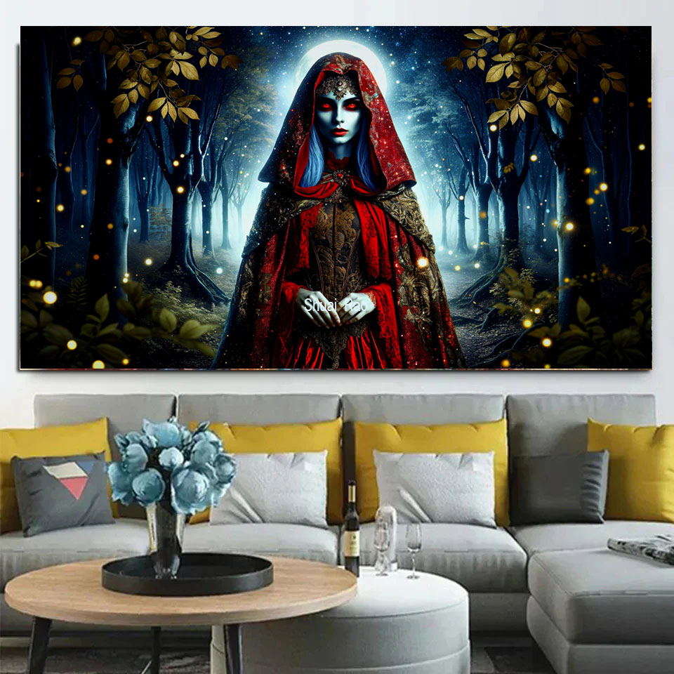 mystical Gothic vampire woman  - Women Bags Under 50 评论和价格