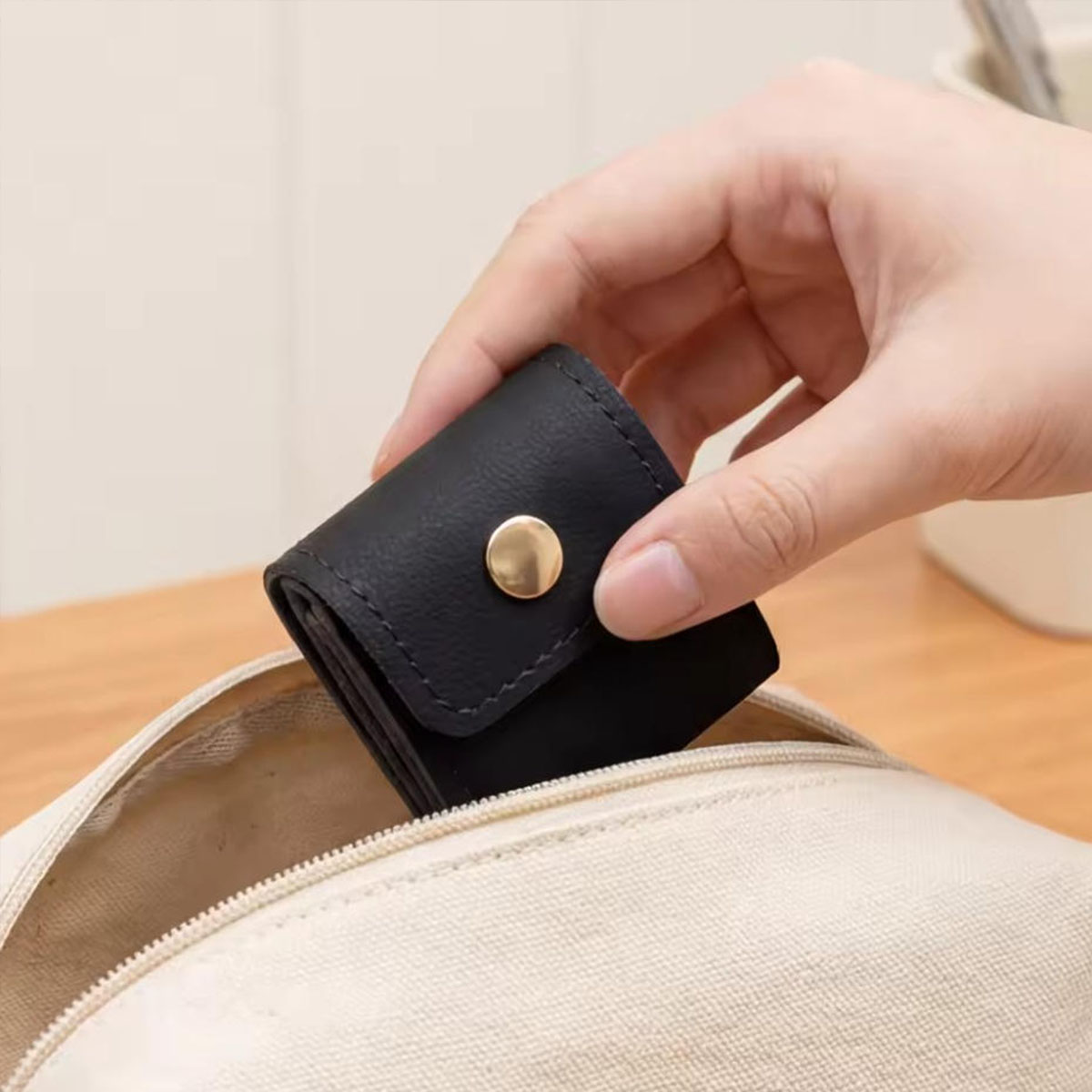 Portable Multi-pocket Jewelry  - Women Bags Office 评论和价格