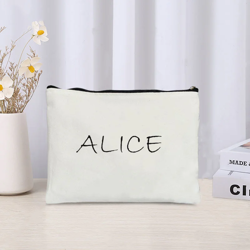 Custom Your Name Cosmetic Bag  - Women Bags Price 评论和价格