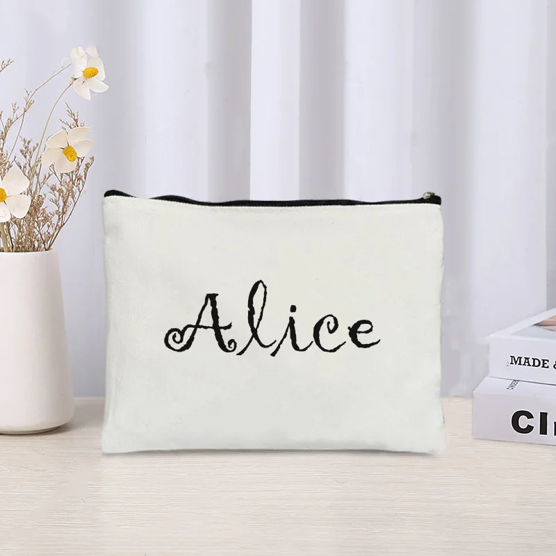 Custom Your Name Cosmetic Bag  - Women Bags Price 评论和价格