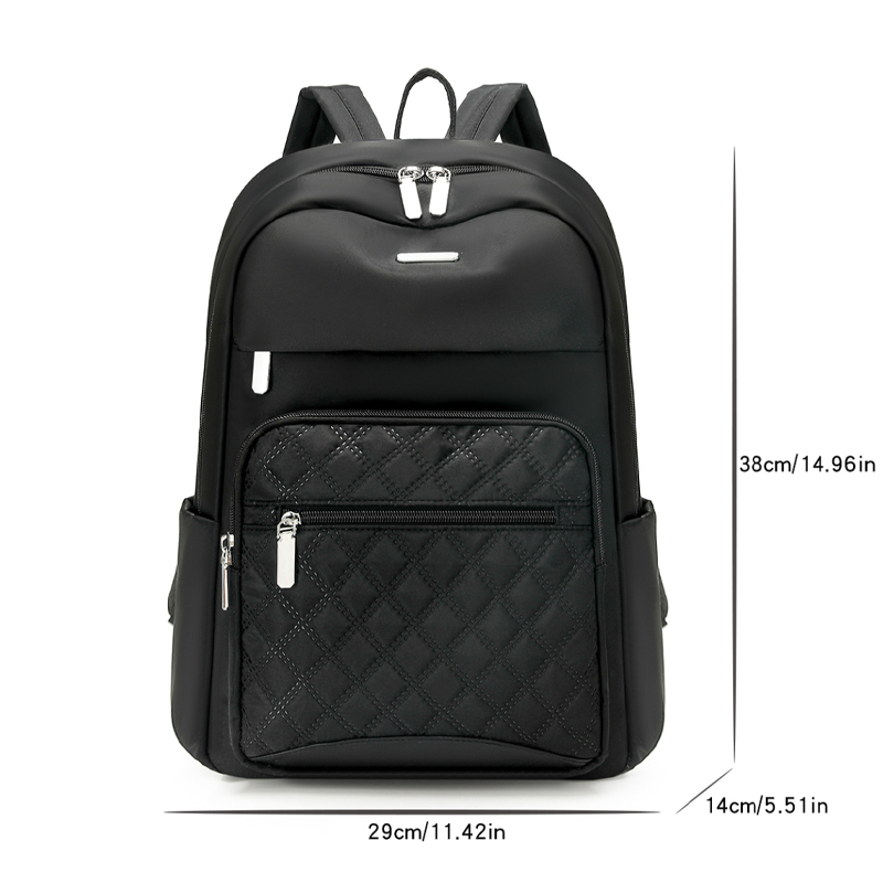 Fashion Plaid Commuter Daypack - Women Bags Medium Size 评论和价格