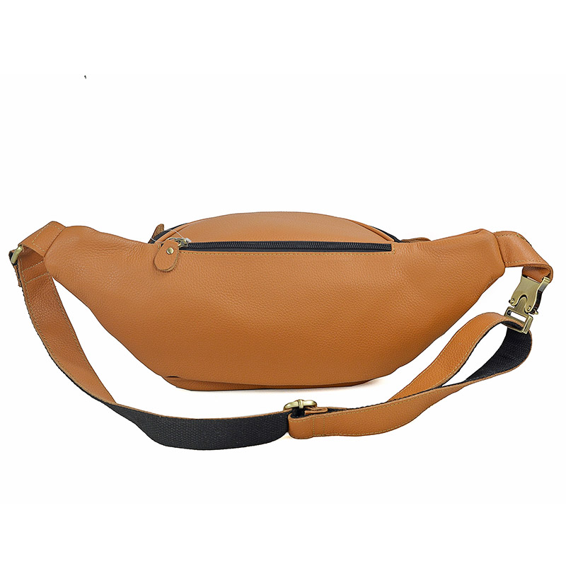 Men Genuine Leather Waist Pack - Saddle Bag Leather 评论和价格