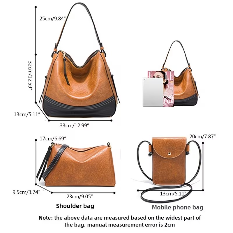 Women's Bag Set - 4-piece Set. - Women Bags Large 评论和价格