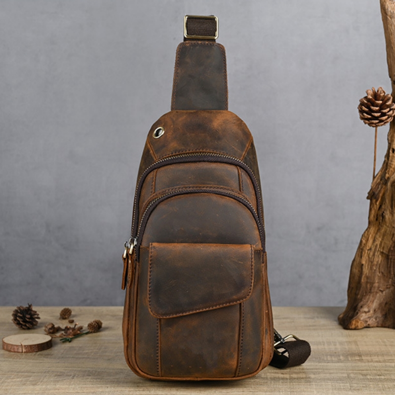 Designer Luxury Multifunction  - Saddle Bag Leather 评论和价格