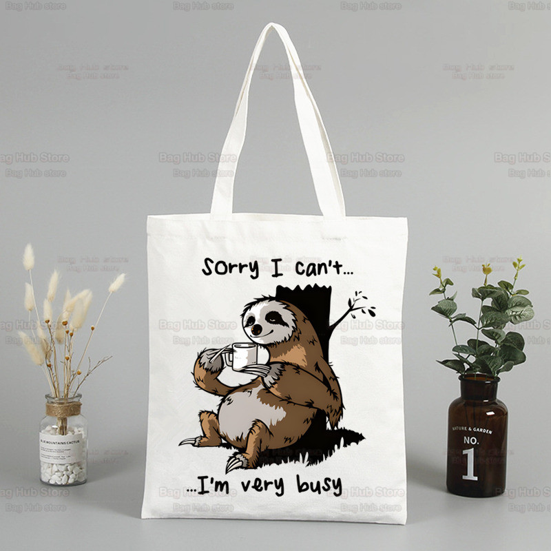 Kawaii Sloth Sorry I Can't I'm - Women'S Bags Very 评论和价格