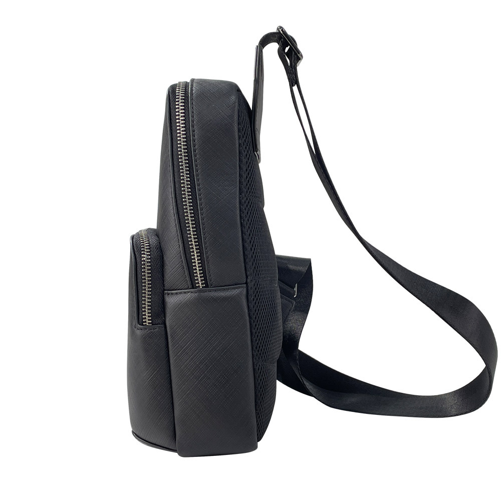 Fashion Design Black Men's Sli - Saddle Bag Leather 评论和价格
