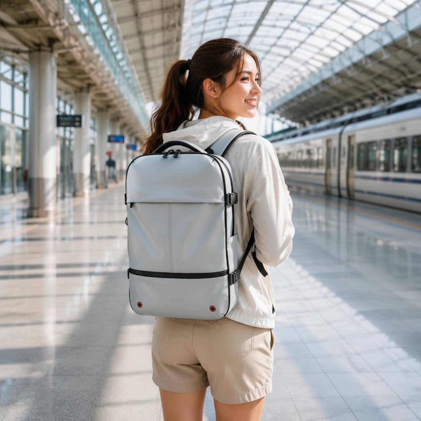Women Travel Luggage Expandabl - Women Bags Office 评论和价格