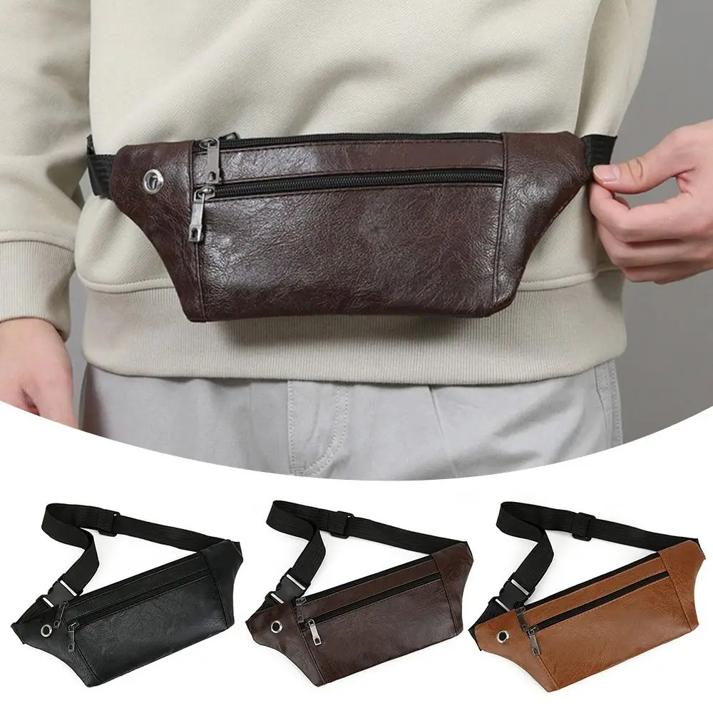 Fashion Waterproof Waist Bag W - Saddle Bag Leather 评论和价格