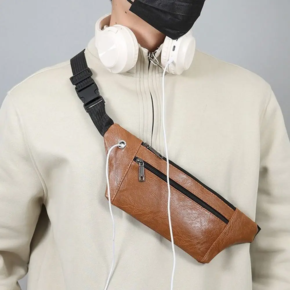 Fashion Waterproof Waist Bag W - Saddle Bag Leather 评论和价格