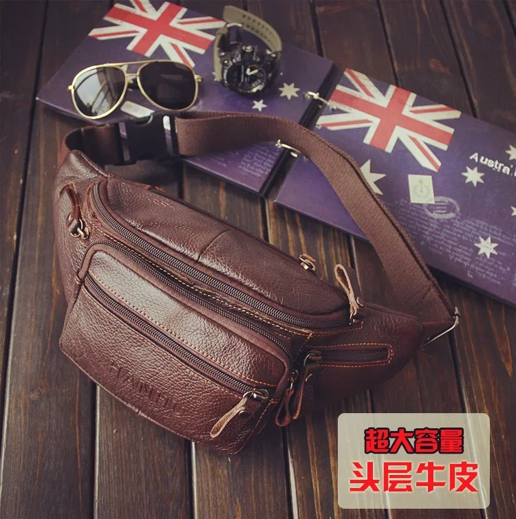 Genuine Cowhide Leather Waist  - Saddle Bag Leather 评论和价格