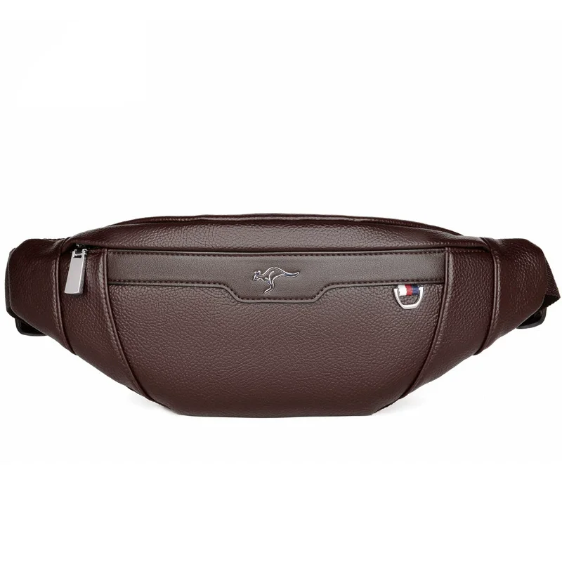 Business Leather Waist Bag Mul - Saddle Bag Leather 评论和价格