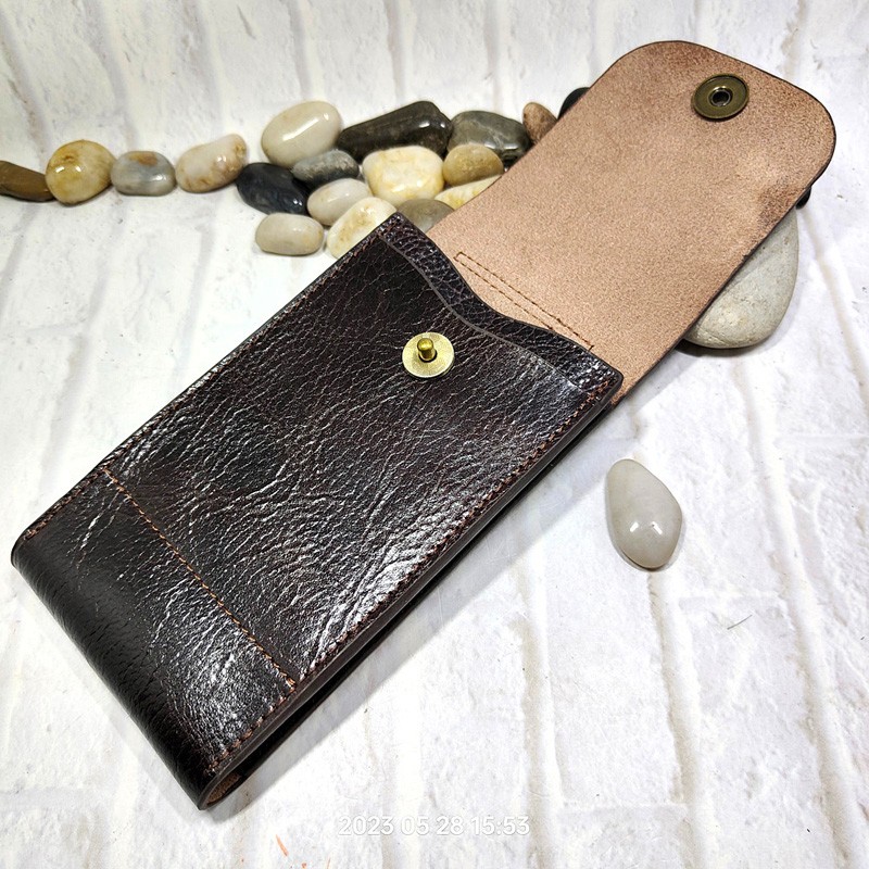 Mobile Phone Waist Bag Holster - Saddle Bag Leather 评论和价格