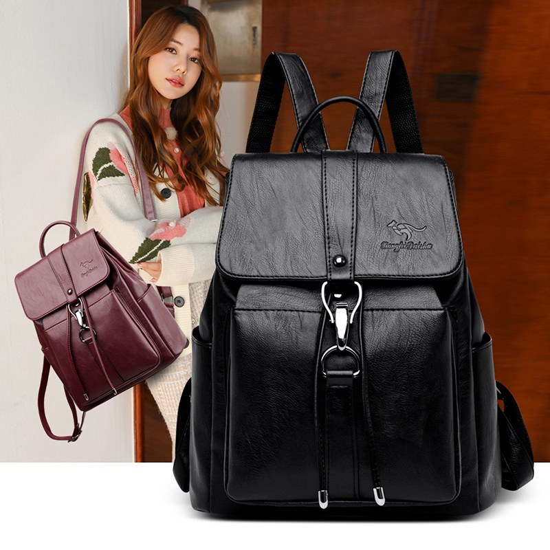 Anti Theft Backpack Women Shou - Women Bags Medium Size 评论和价格