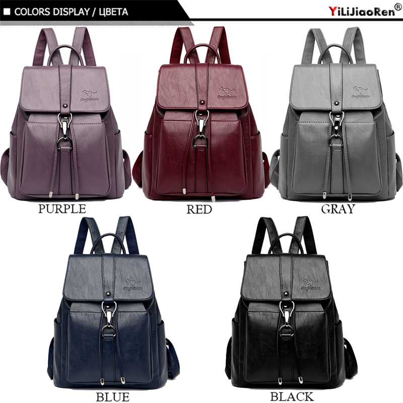 Anti Theft Backpack Women Shou - Women Bags Medium Size 评论和价格