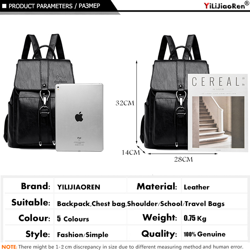 Anti Theft Backpack Women Shou - Women Bags Medium Size 评论和价格