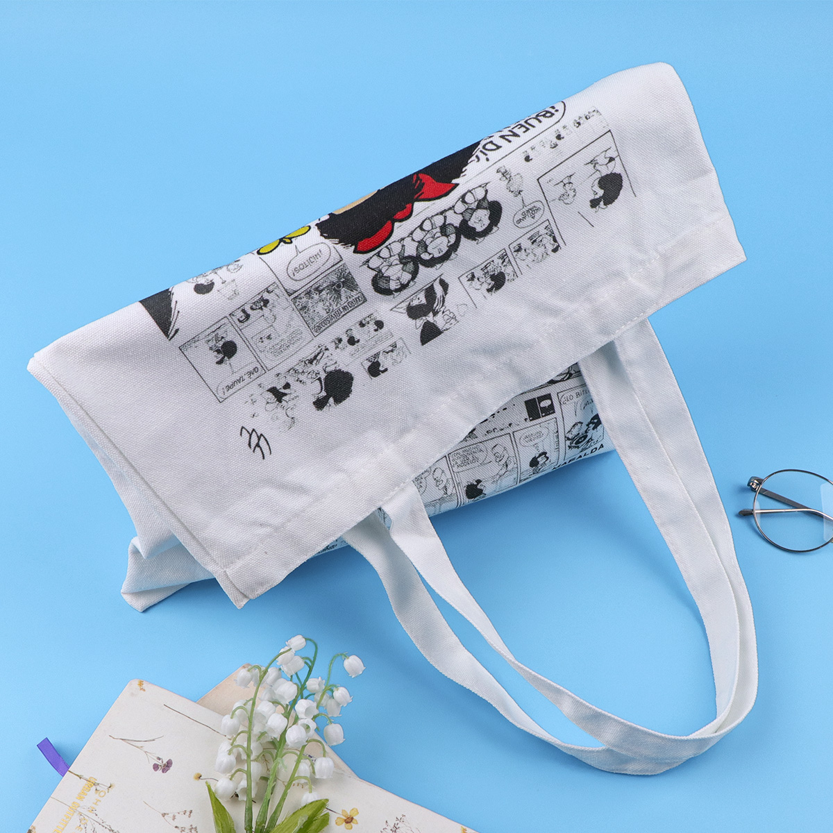 Fashion Canvas Tote Bag Women  - Women Bags Office 评论和价格
