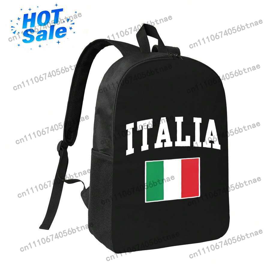 Italia Flag Backpack Waterproo - Women Bags Waterproof 评论和价格