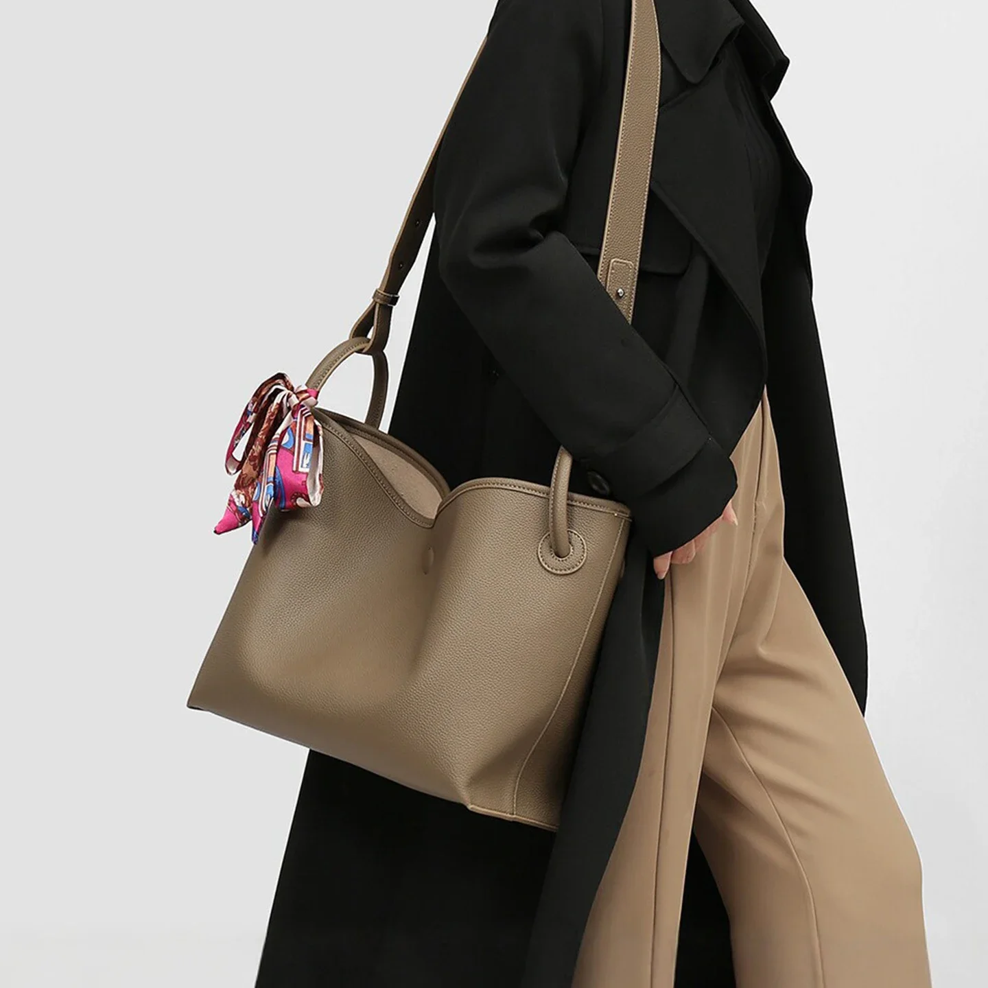 Light Luxury High end Women To - Women Bags Leather 评论和价格