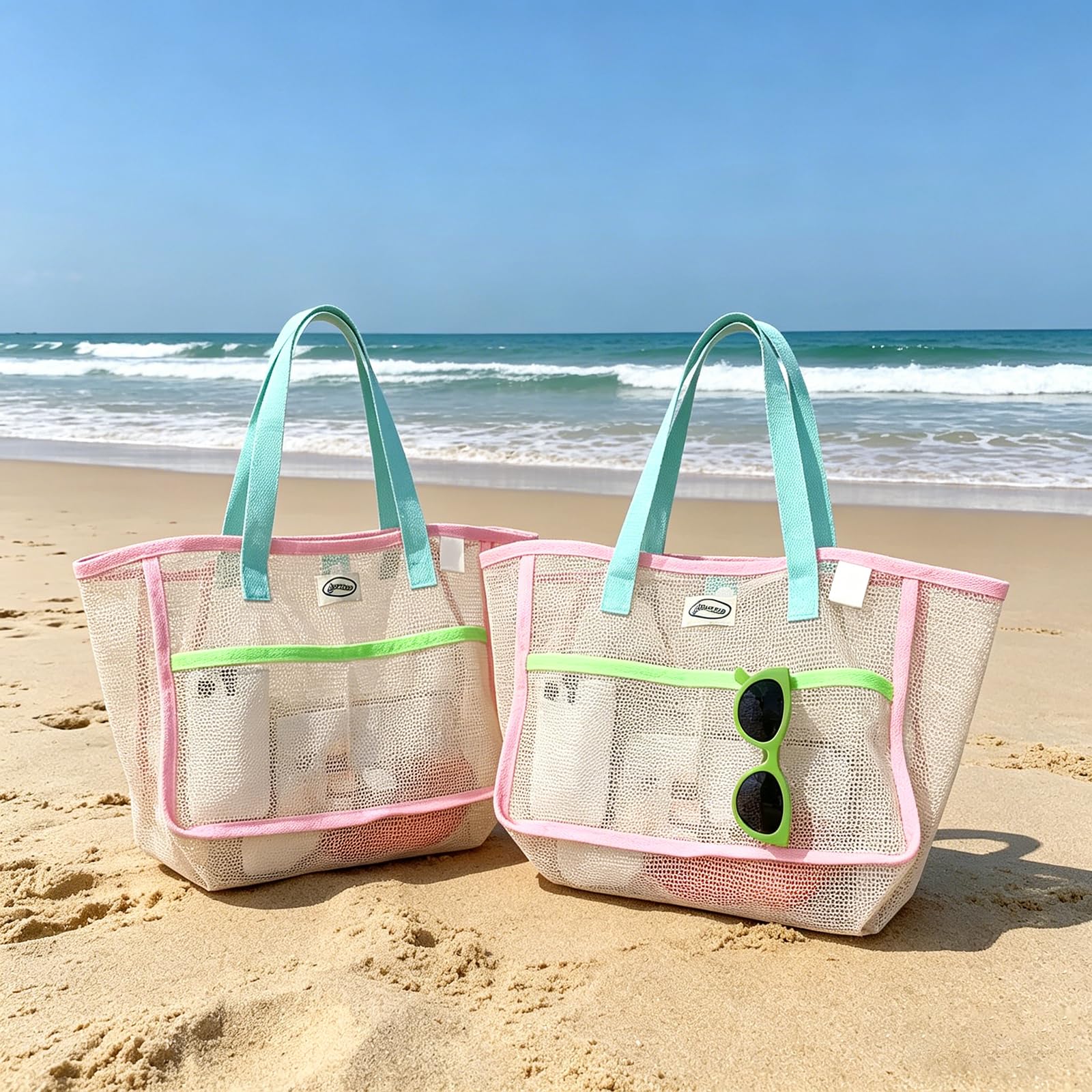 Beach Bags for Women Colorful  - Women Bags Casual 评论和价格