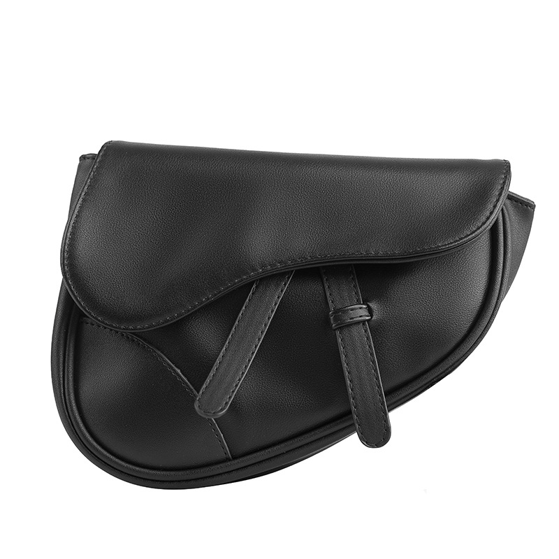 Men PU Male Breast Bag Casual  - Saddle Bag Leather 评论和价格