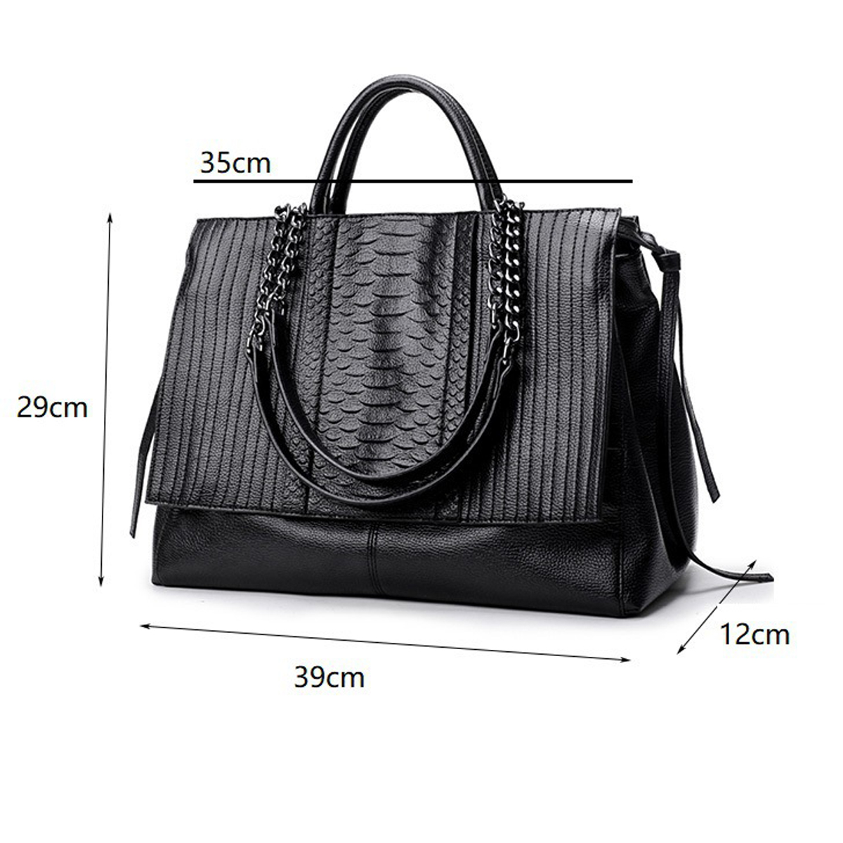 Elegant Tote Bag With Zipper,  - Women Bags Rack 评论和价格