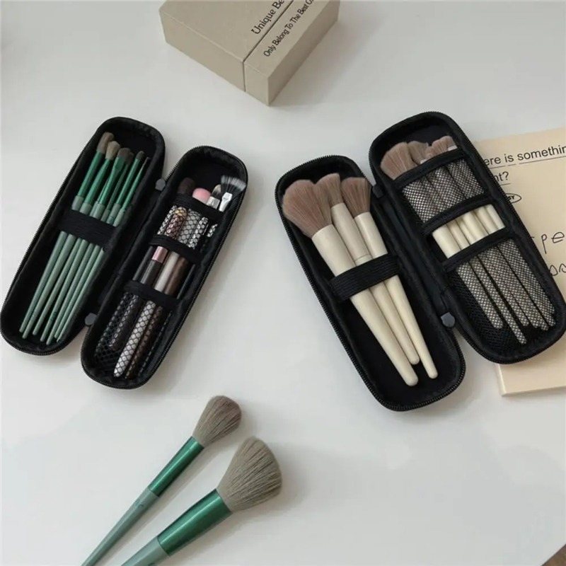1pc Black Cosmetic Bag Waterpr - Women Bags Rack 评论和价格