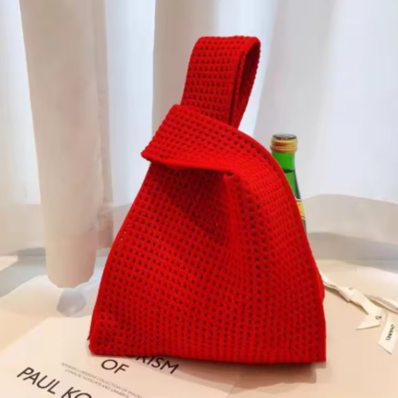 Women Beach Bag Hollow Knit Kn - Women Bags Casual 评论和价格