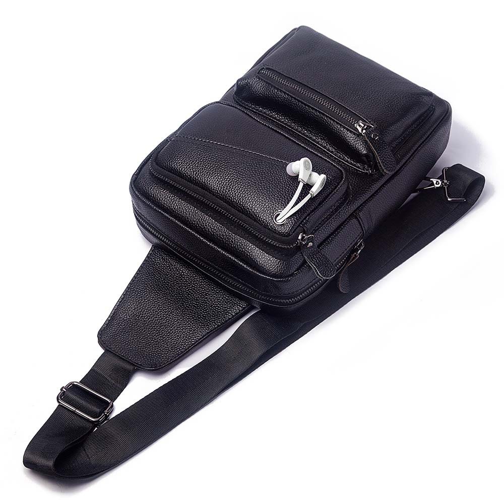 Fashion Multifunction Chest Ba - Saddle Bag Leather 评论和价格