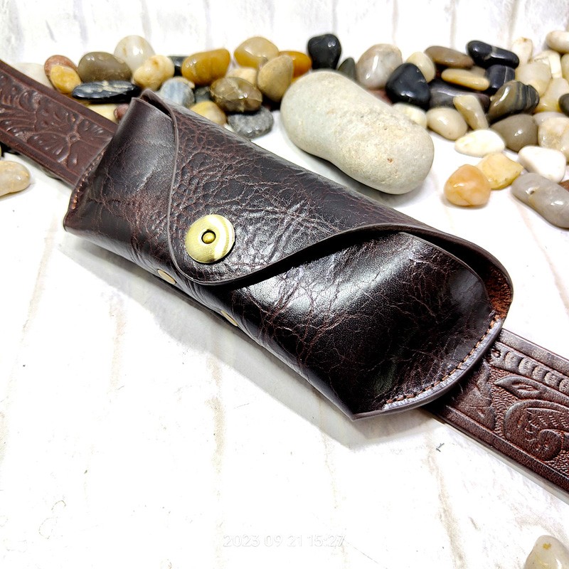 Blongk Glasses Case Waist Bag  - Saddle Bag Leather 评论和价格