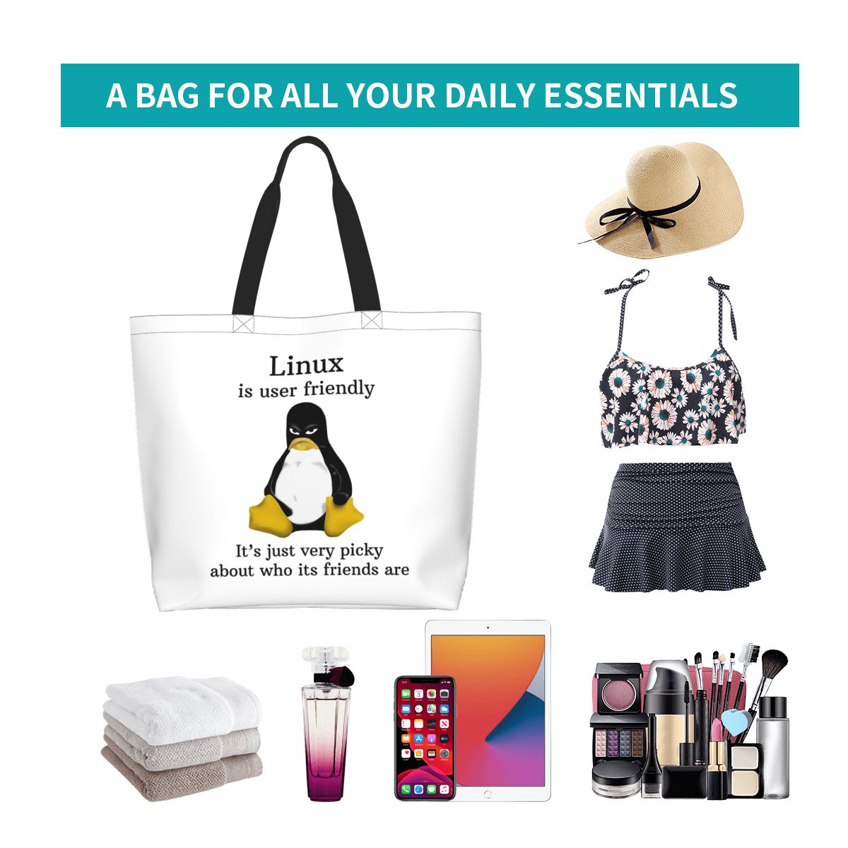 Linux Is User Friendly Its Jus - Women'S Bags Very 评论和价格