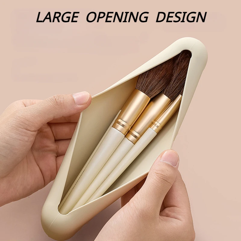Travel Makeup Brush Holder Sil - Women Bags Rack 评论和价格