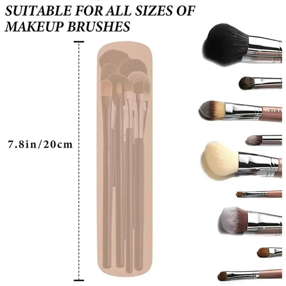 Travel Makeup Brush Holder Sil - Women Bags Rack 评论和价格